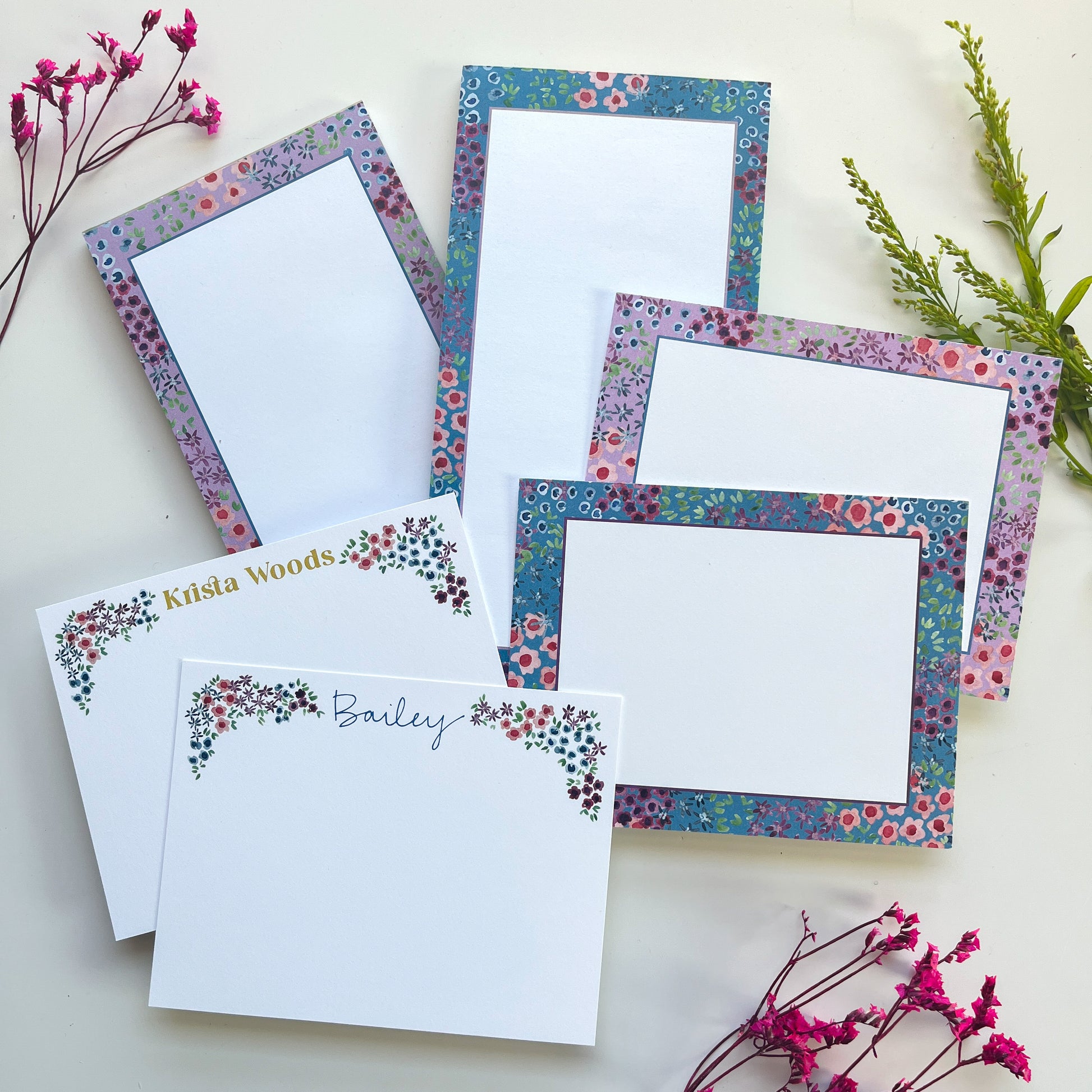 Sophie's Floral Notepads