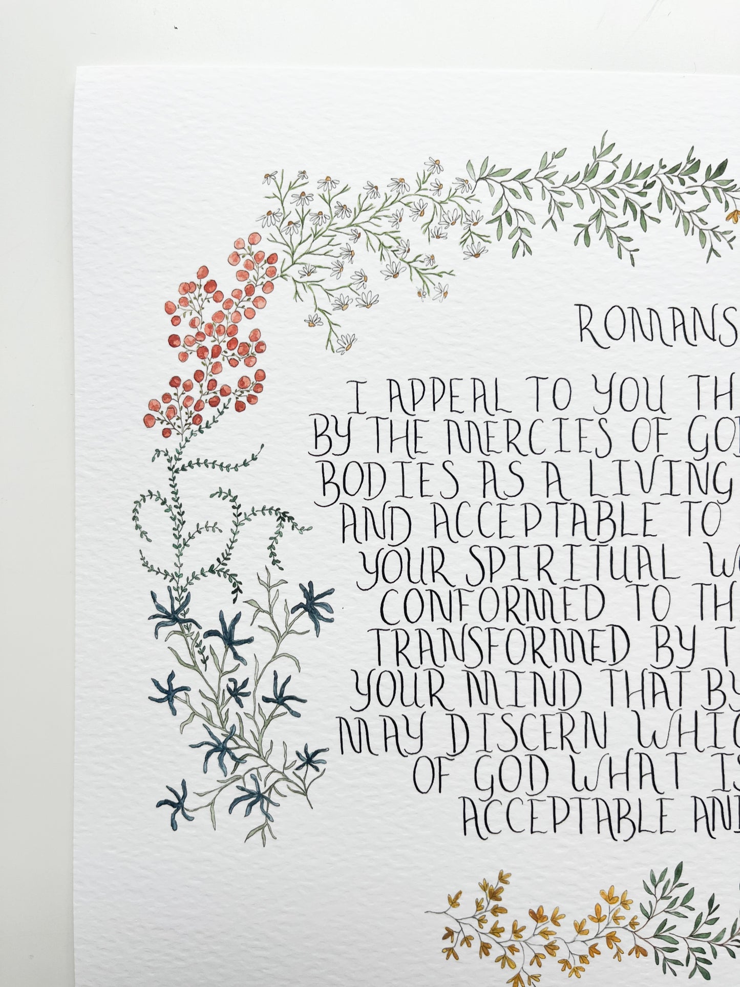 Romans 12 8x10 Print