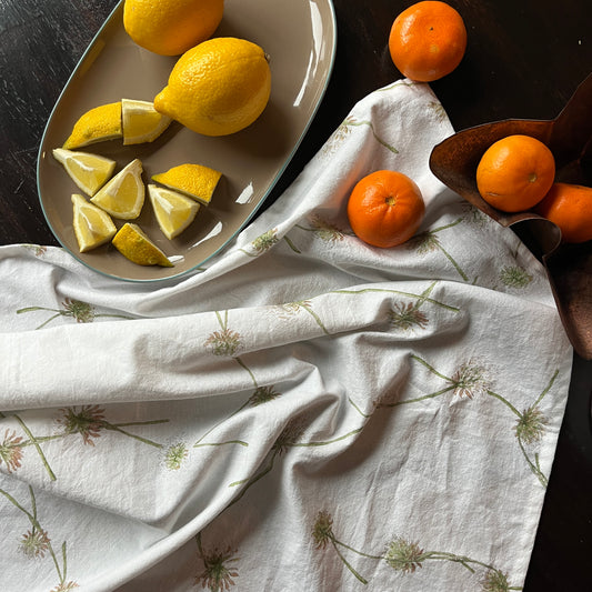 Clover Chain Tea Towel