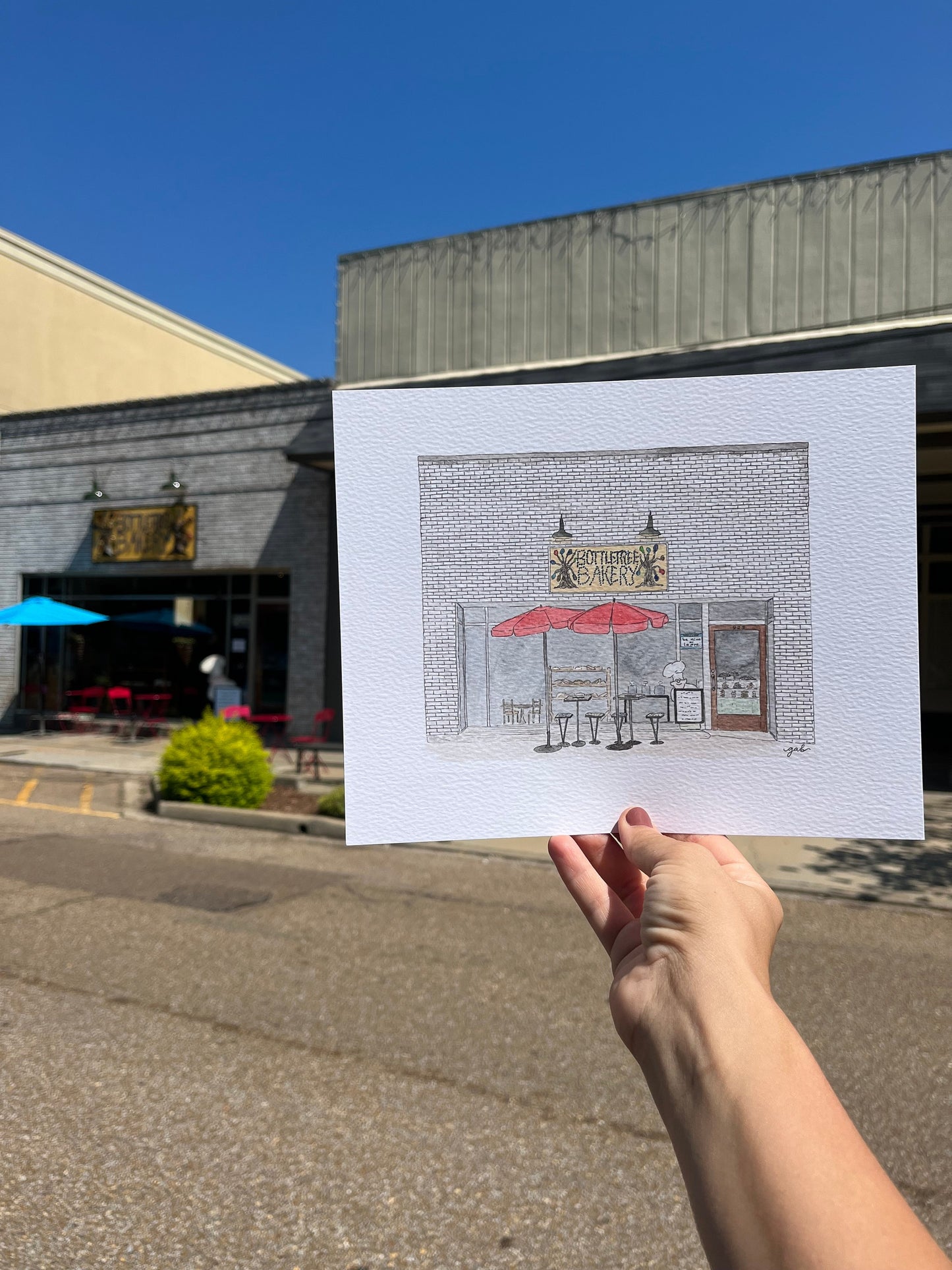 Watercolor Building/Business Painting Commission