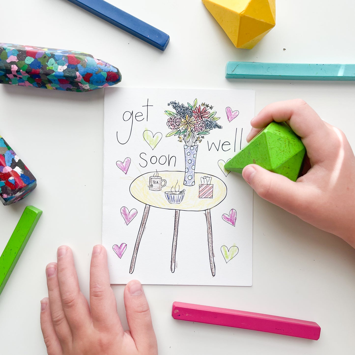 Coloring Cards and Envelopes - Assorted Greeting Note Cards