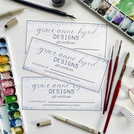 Gift Certificate