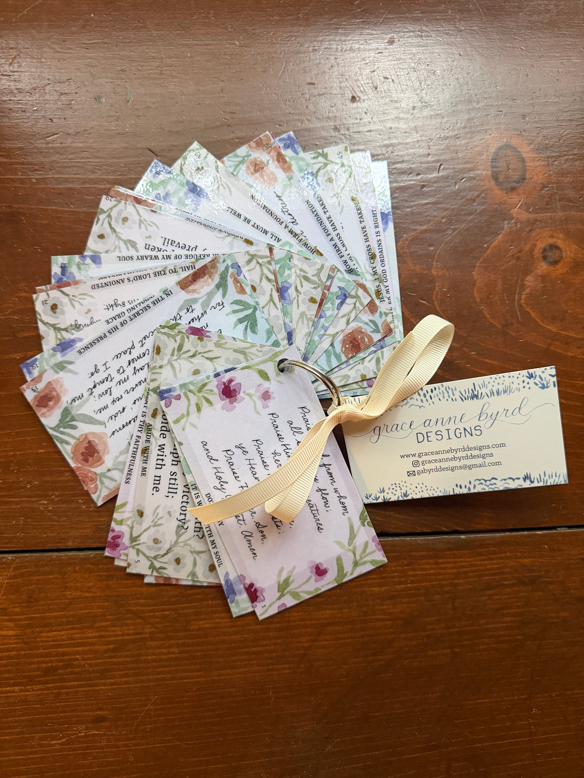 Hymns of Comfort Key Ring