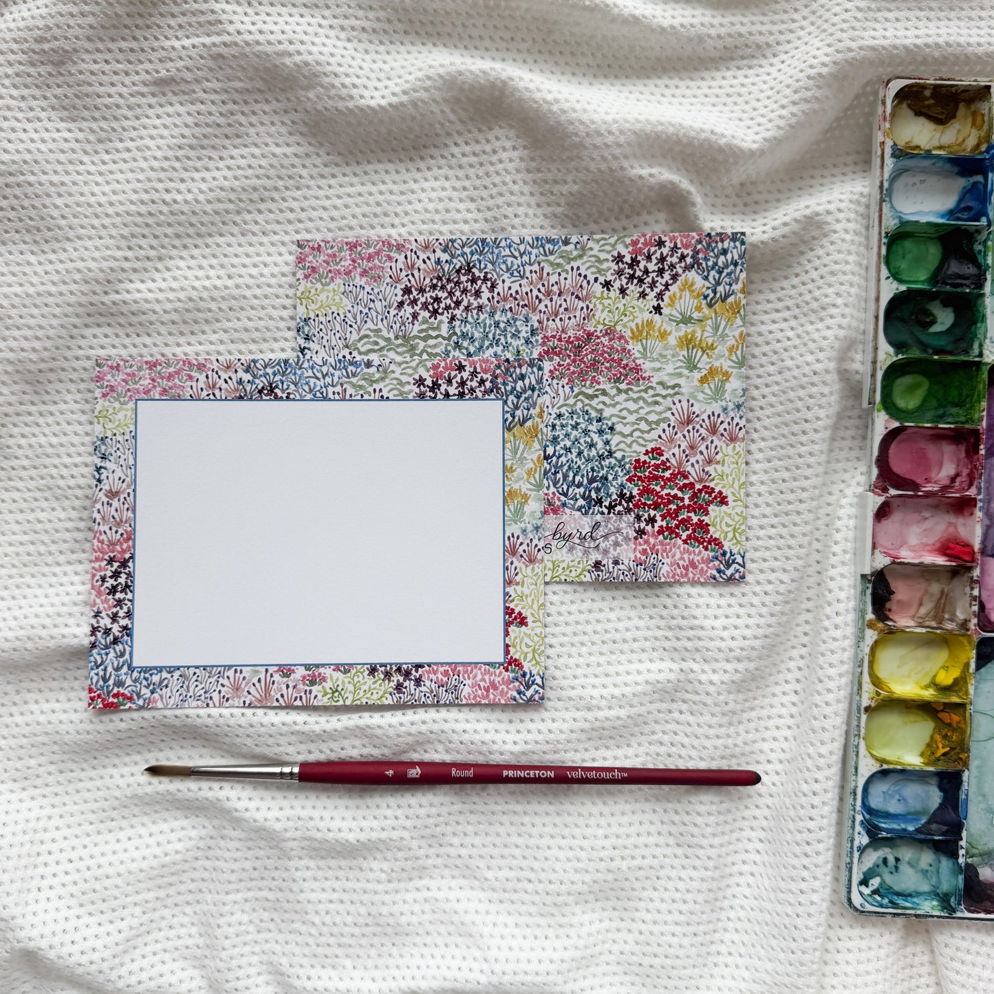 Cheerful Meadow Flat Cards