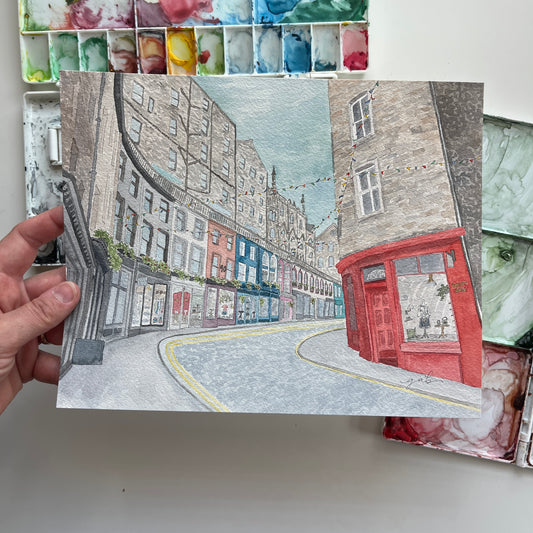 West Bow 8x10 Painting