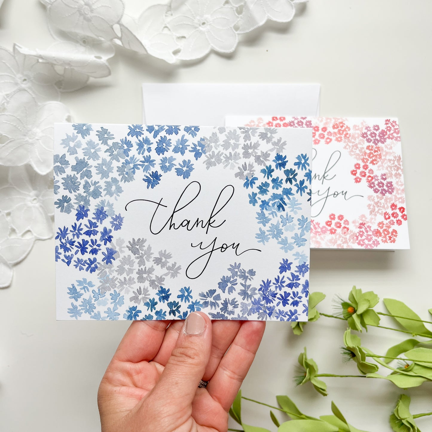 Tiny Bunches Thank You Notes