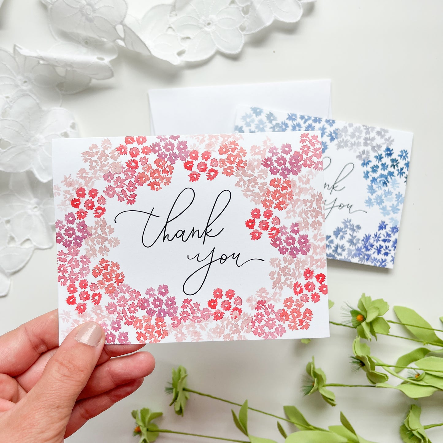 Tiny Bunches Thank You Notes