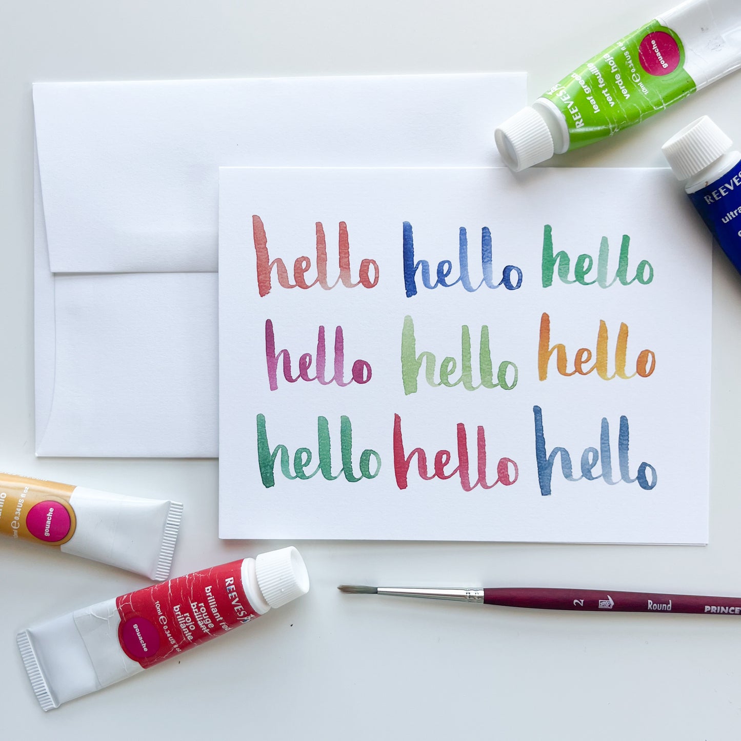 Hi & Hello Note Cards